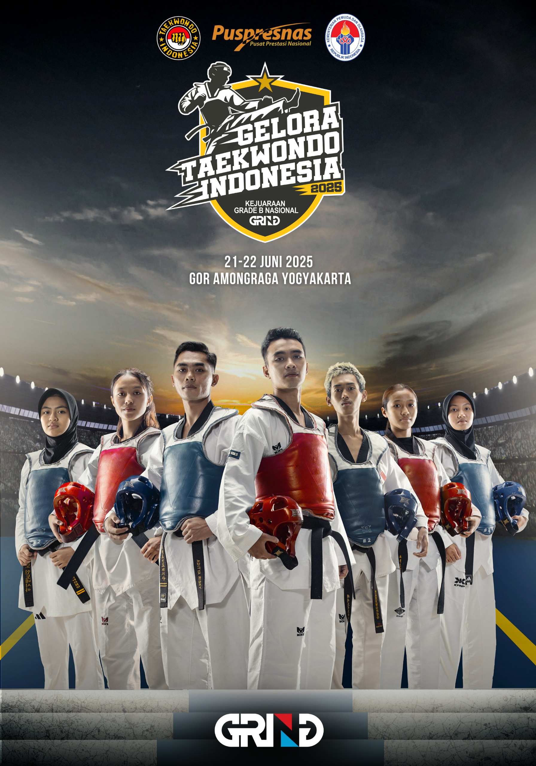 Panggung Juara Taekwondo Indonesia Taekwondo Indonesia Dojang merapitc